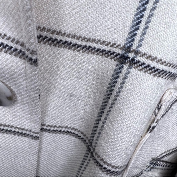 Vintage Yellow Academia Longline Wool Plaid Windowpane Blazer Classic - Picture 6 of 16